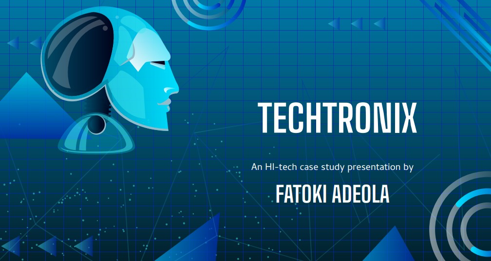 Techtronix Innovations Dashboard
